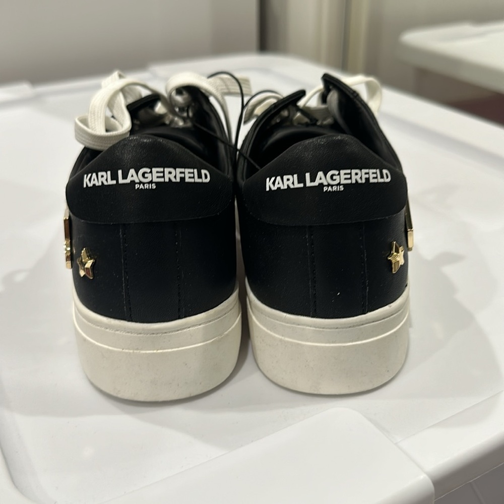 Karl Lagerfeld Black Sneakers - Picture 4 of 6